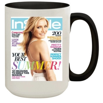 Cameron Diaz 15oz Colored Inner & Handle Mug