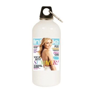 Cameron Diaz White Water Bottle With Carabiner