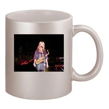 Candy Dulfer 11oz Metallic Silver Mug