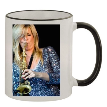 Candy Dulfer 11oz Colored Rim & Handle Mug