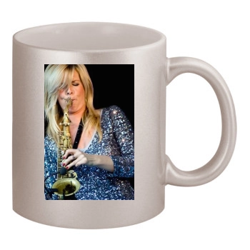 Candy Dulfer 11oz Metallic Silver Mug