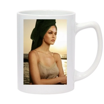 Bar Refaeli 14oz White Statesman Mug