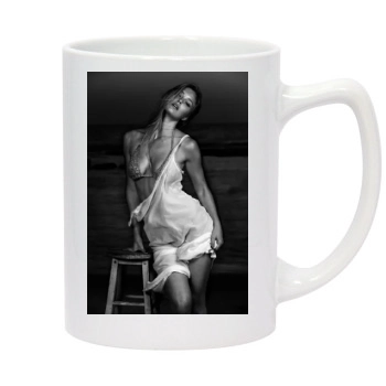 Bar Refaeli 14oz White Statesman Mug