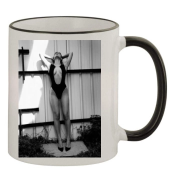 Bar Refaeli 11oz Colored Rim & Handle Mug