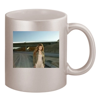 Bar Refaeli 11oz Metallic Silver Mug