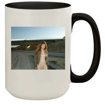 Bar Refaeli 15oz Colored Inner & Handle Mug