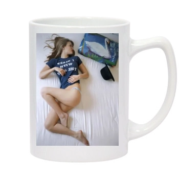 Bar Refaeli 14oz White Statesman Mug