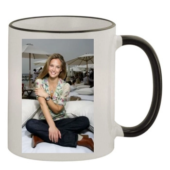 Bar Refaeli 11oz Colored Rim & Handle Mug