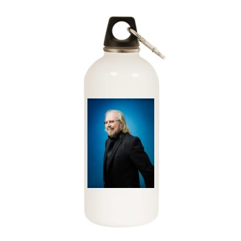 Barry Gibb White Water Bottle With Carabiner