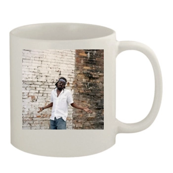 Beenie Man 11oz White Mug