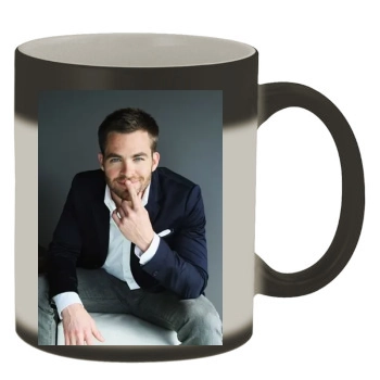 Chris Pine Color Changing Mug