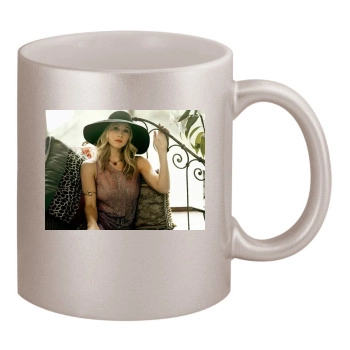 Christina Applegate 11oz Metallic Silver Mug