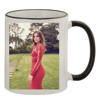 Barbara Palvin 11oz Colored Rim & Handle Mug