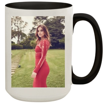 Barbara Palvin 15oz Colored Inner & Handle Mug