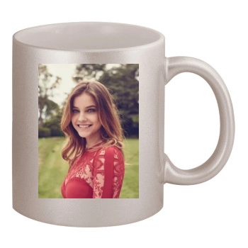 Barbara Palvin 11oz Metallic Silver Mug