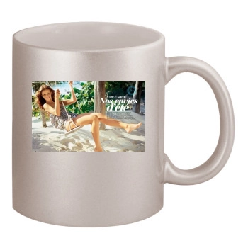 Cintia Dicker 11oz Metallic Silver Mug