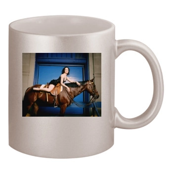 Bebe Neuwirth 11oz Metallic Silver Mug