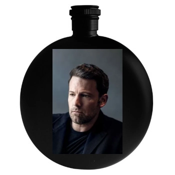 Ben Affleck Round Flask