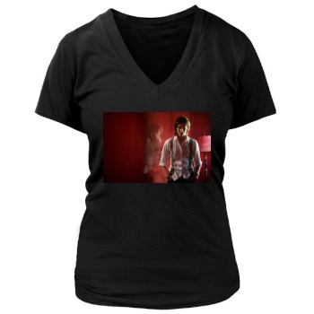 Ben Barnes Women's Deep V-Neck TShirt