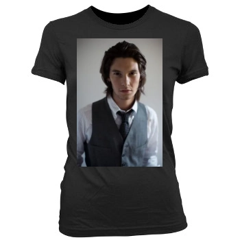 Ben Barnes Women's Junior Cut Crewneck T-Shirt