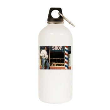 Ben Barnes White Water Bottle With Carabiner