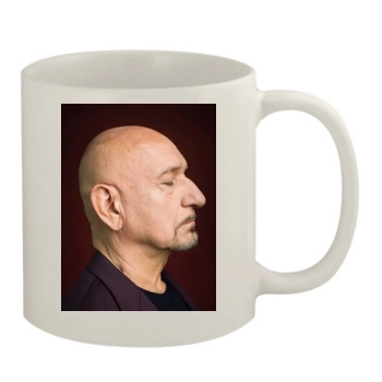 Ben Kingsley 11oz White Mug