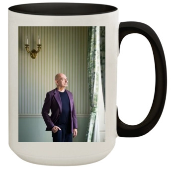 Ben Kingsley 15oz Colored Inner & Handle Mug