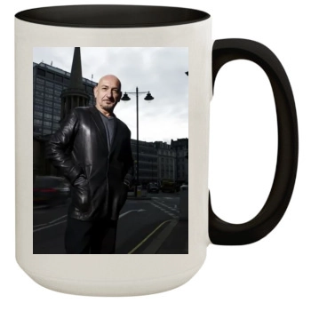 Ben Kingsley 15oz Colored Inner & Handle Mug