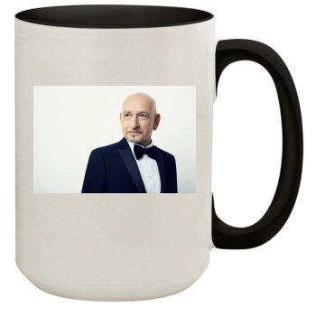 Ben Kingsley 15oz Colored Inner & Handle Mug