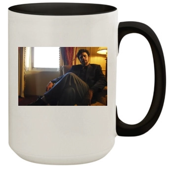 Benicio del Toro 15oz Colored Inner & Handle Mug