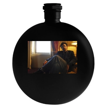 Benicio del Toro Round Flask