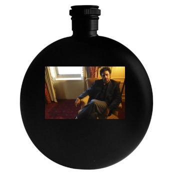 Benicio del Toro Round Flask