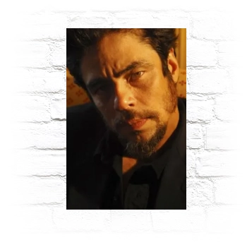 Benicio del Toro Metal Wall Art