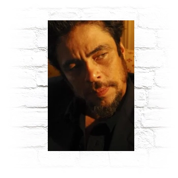 Benicio del Toro Metal Wall Art