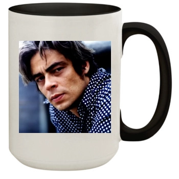 Benicio del Toro 15oz Colored Inner & Handle Mug