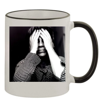 Benicio del Toro 11oz Colored Rim & Handle Mug