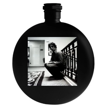 Benicio del Toro Round Flask