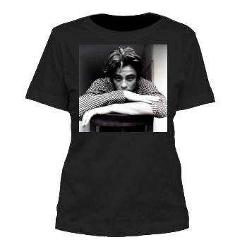 Benicio del Toro Women's Cut T-Shirt