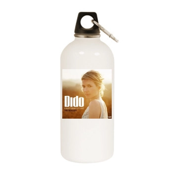 Dido White Water Bottle With Carabiner