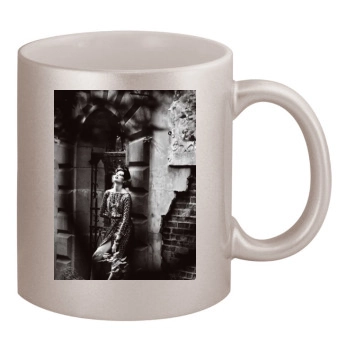 Bette Franke 11oz Metallic Silver Mug