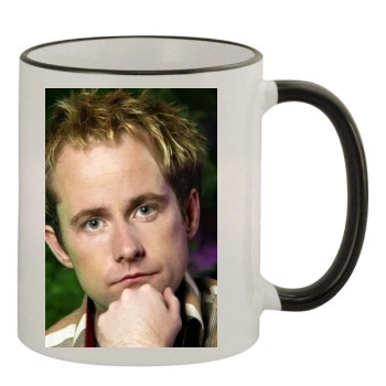 Billy Boyd 11oz Colored Rim & Handle Mug