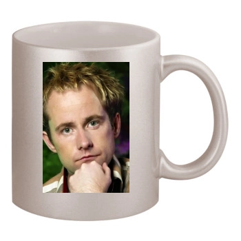 Billy Boyd 11oz Metallic Silver Mug