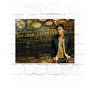 Enrique Iglesias Metal Wall Art