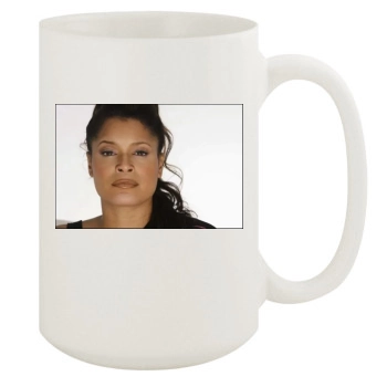 Blu Cantrell 15oz White Mug