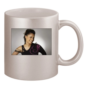 Blu Cantrell 11oz Metallic Silver Mug