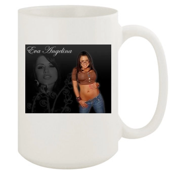 Eva Angelina 15oz White Mug