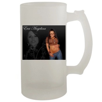 Eva Angelina 16oz Frosted Beer Stein