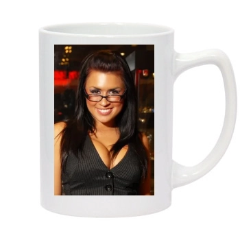 Eva Angelina 14oz White Statesman Mug