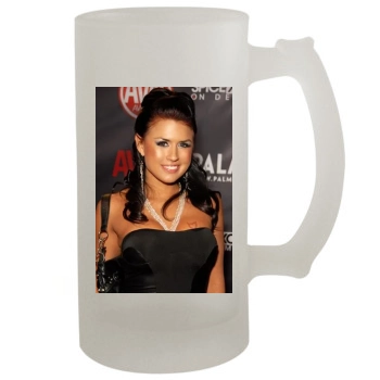 Eva Angelina 16oz Frosted Beer Stein