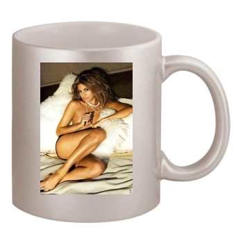 Eva Mendes 11oz Metallic Silver Mug